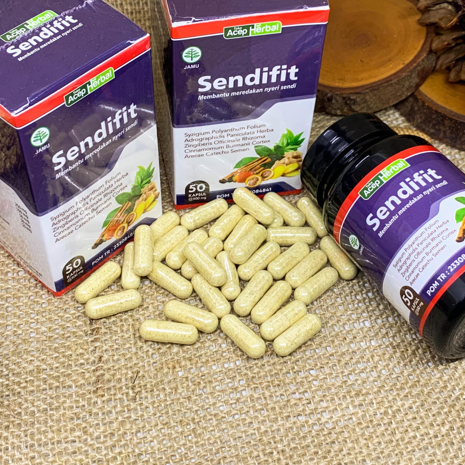 Sendifit Untuk Sakit Tumit Plantar Fasciitis, Sakit Telapak Kaki, Kebas Kesemutan, Telapak Kaki Bengkak, Telapak Kaki Panas, Taji Tumit, Tumit Bengkak, Nyeri Sendi, Nyeri Lutut - BPOM dan Halal MUI